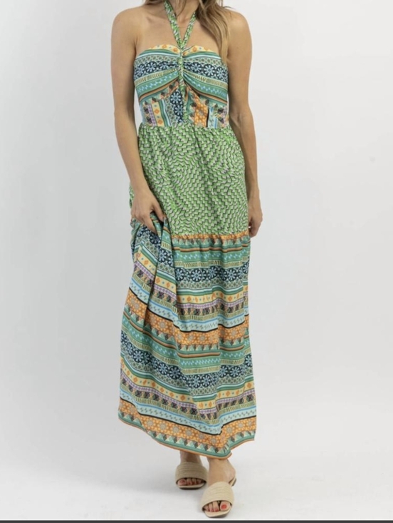 DAVI & DANI Dresses & Skirts - NWT...DAVI & DANI Kahuna Halter Maxi Dress SIZE LARGE